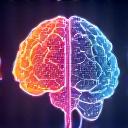 Abstract depiction of brain connections strengthening, representing memory consolidation