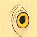 Ear and sound waves icon