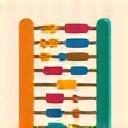 Abacus or calculator icon