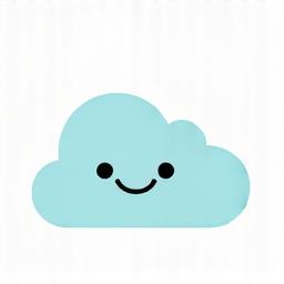 A friendly, stylized cloud with a small 'i' for information, indicating transparency and limitations, in soft, child-friendly colors.